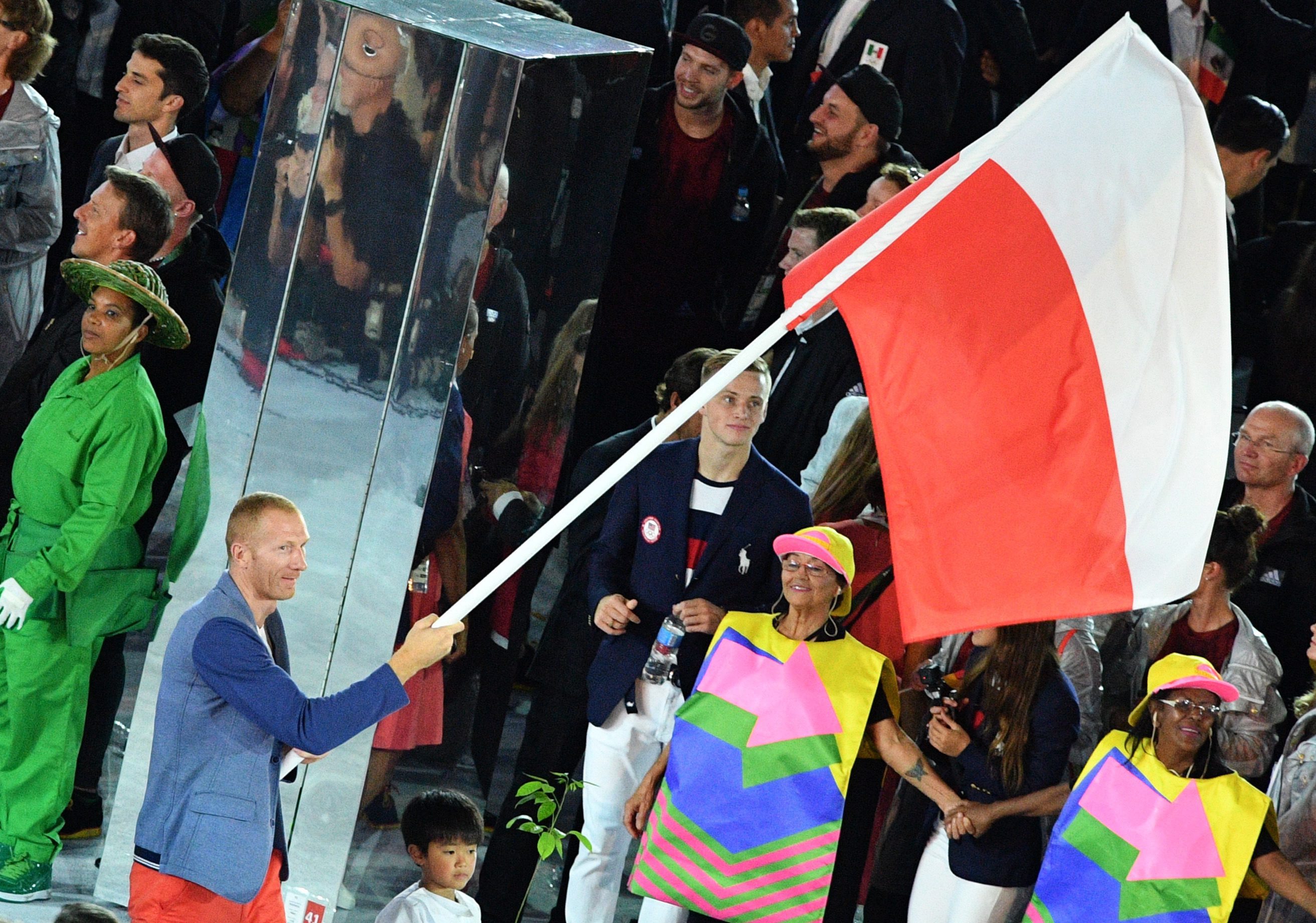 Polscy sportowcy efektownie zaprezentowali się na ceremonii otwarcia igrzysk w Rio de Janeiro
