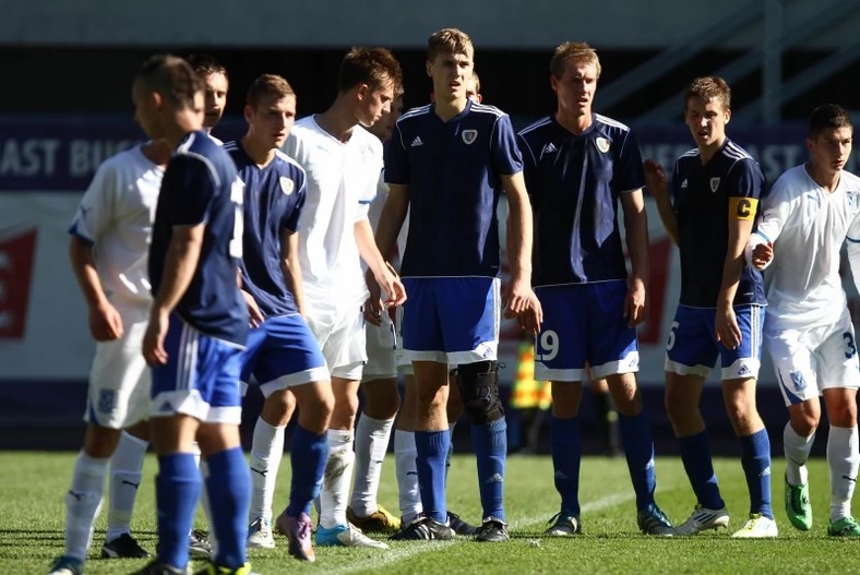 W defensywie Piasta Gliwice Marcin Polak (trzeci z prawej) grał do 2013 roku.