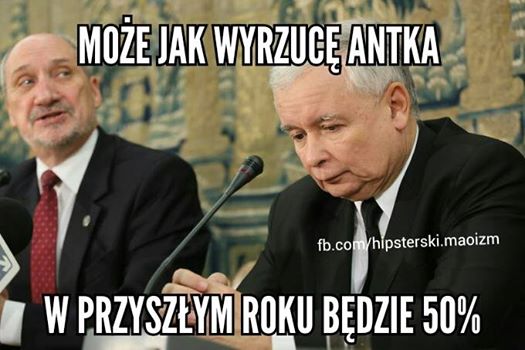 Mem powyborczy / źródło: Hipsterski Maoizm