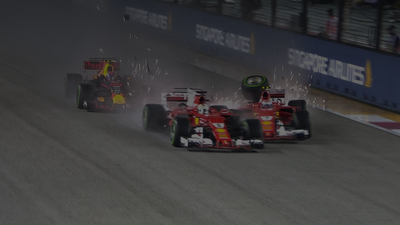 Grand Prix Singapuru 2017: dramat Ferrari