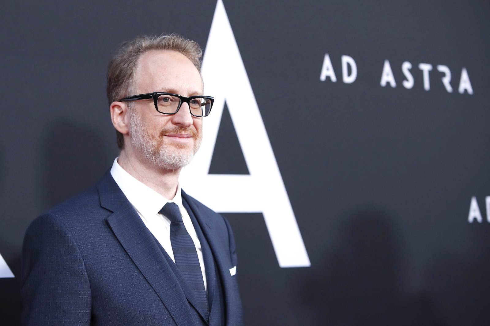 James Gray na premierze filmu
