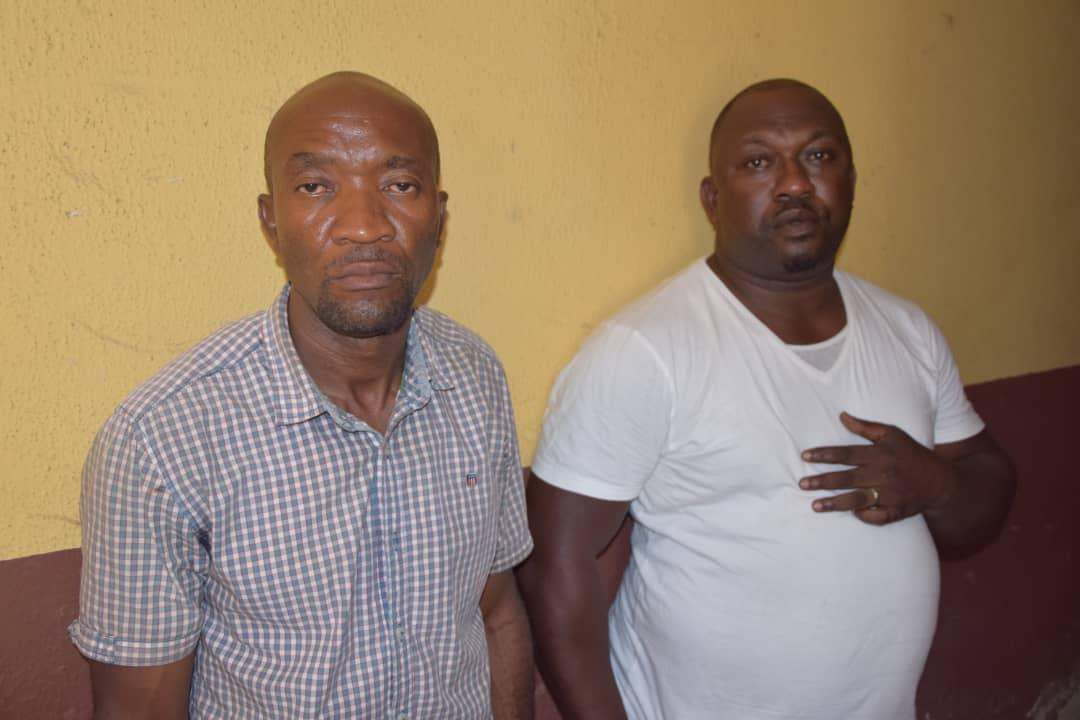 Inspector Ogunyemi Olalekan and Sergeant Godwin Orji have been implicated in the fatal shooting of Kolade Johnson [Nigeria Police Force]