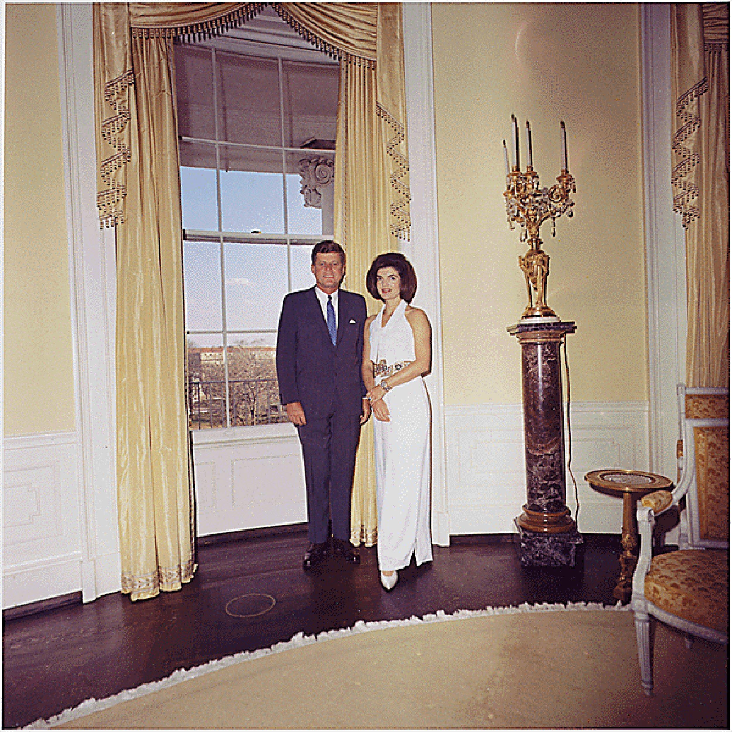 President John F. Kennedy and First Lady Jacqueline Bouvier Kennedy