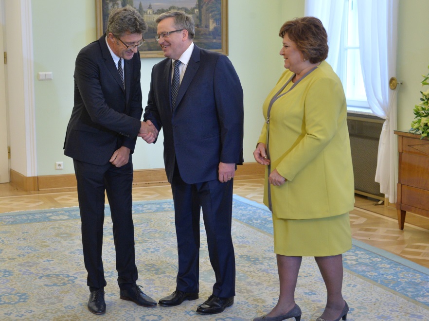 Prezydent spotkał się z twórcami