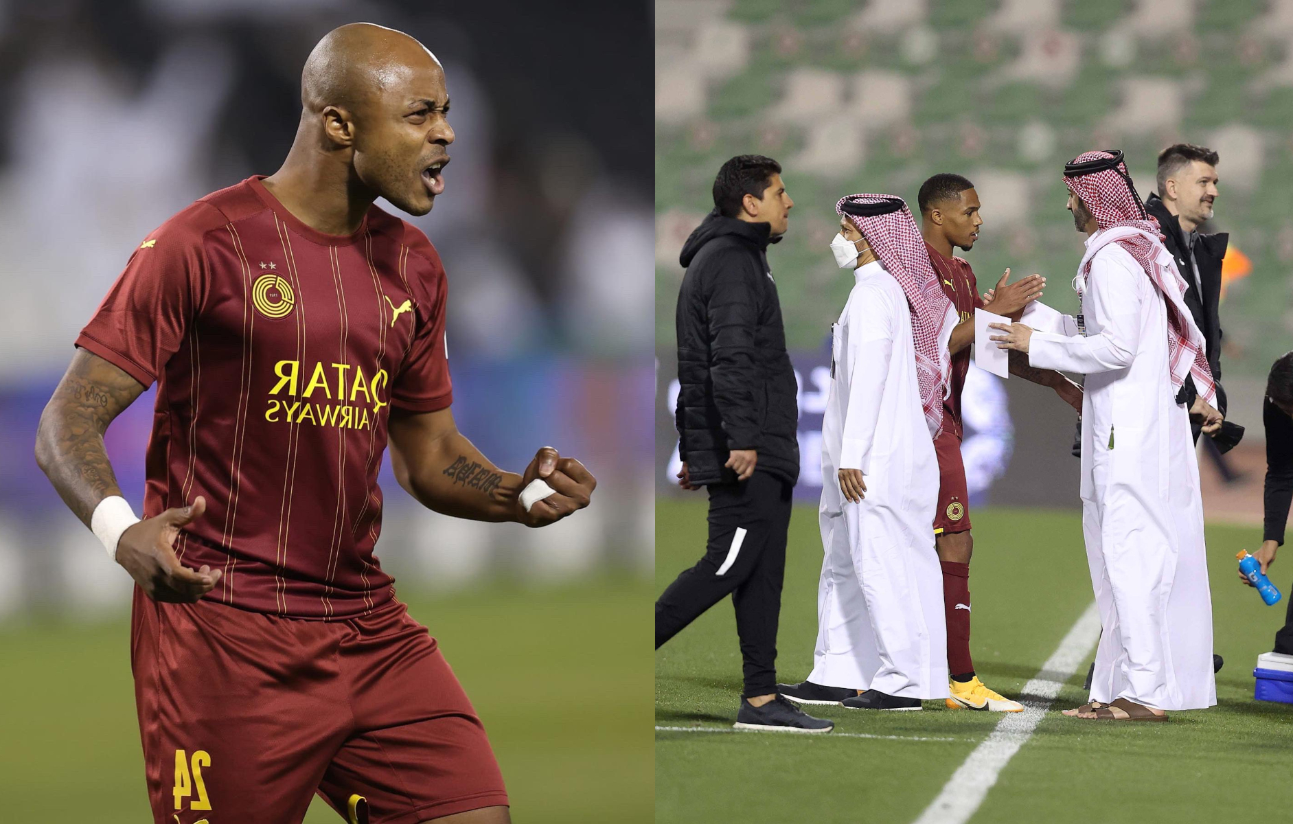 Andre Ayew: Ghana captain wins Qatari Stars League with Al Sadd 