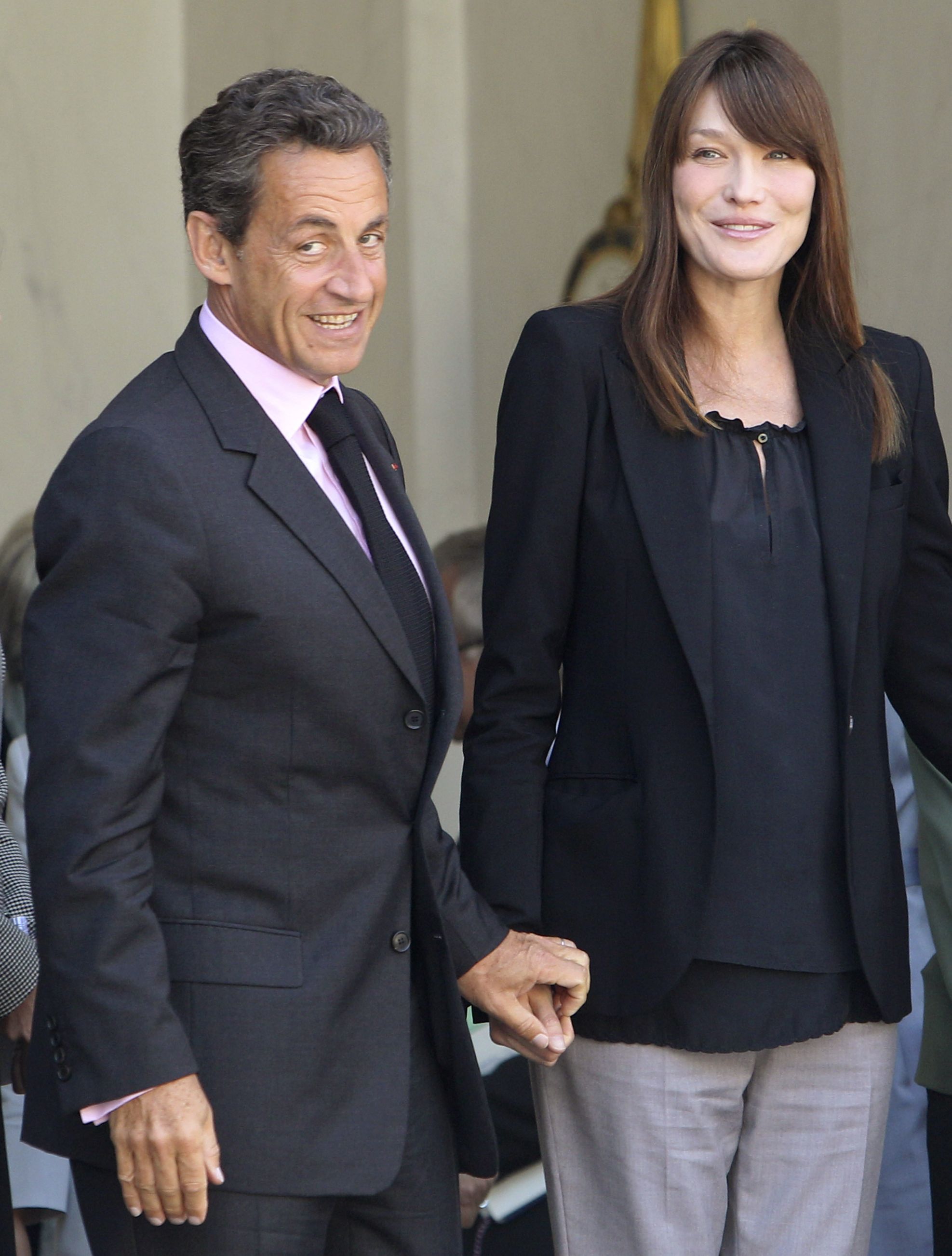 Carla Bruni i Nicolas Sarkozy