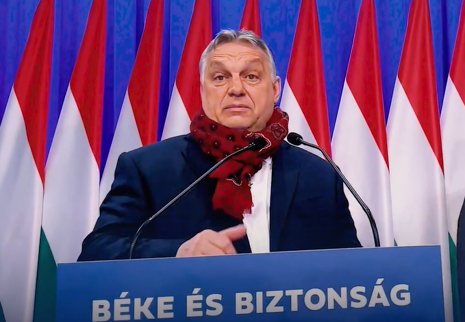 Orbán Viktor még egyszer lecsekkolta az évértékelőbeszéd helyszínét – videó  - Blikk