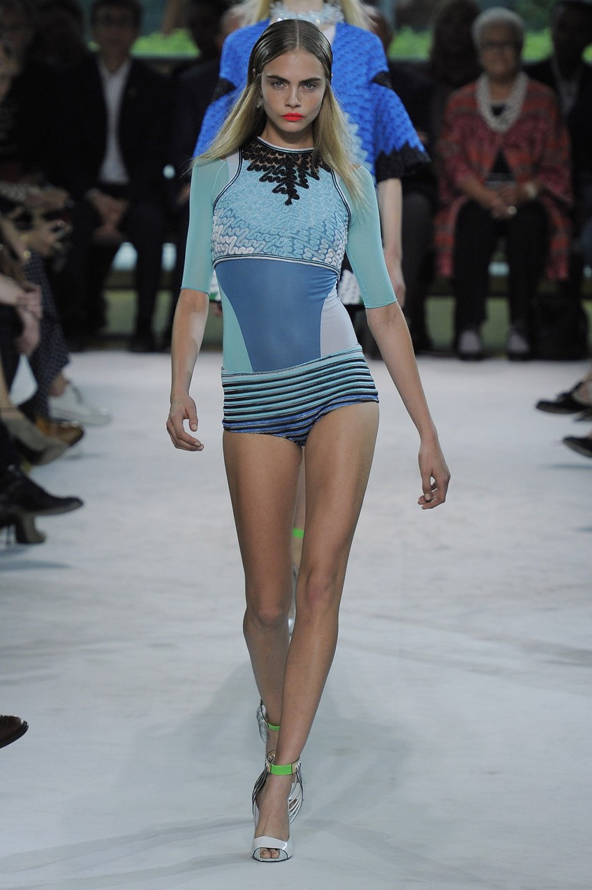 Pokaz damskiej kolekcji Missoni na Wiosnę Lato 2013. / Fot. Getty Images/Flash Press Media