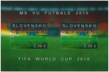 Slovenská známka k futbalovým MS 2010 v JAR najzaujímavejšia na svete!