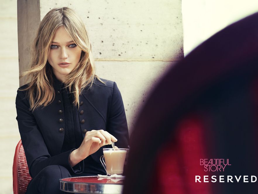 Sasha Pivovarova w kampanii Reserved – kolekcja jesień-zima 2011/2012