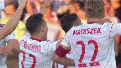 Górnik Z. - Wisła K. (2:0): Angulo ukoronował świetny sezon 23. golem! Górnik Zabrze w europejskich pucharach!