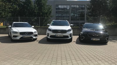 Auta Bez Ściemy - Kia Sorento GT Line kontra Opel Insignia GSi i Volvo V60 T6