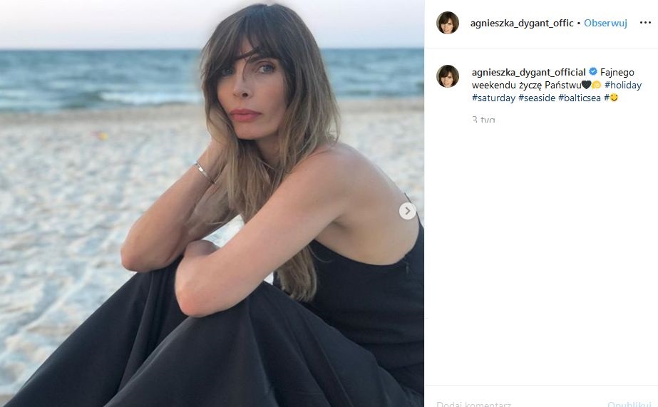 Agnieszka Dygant wypoczywa na Zanzibarze