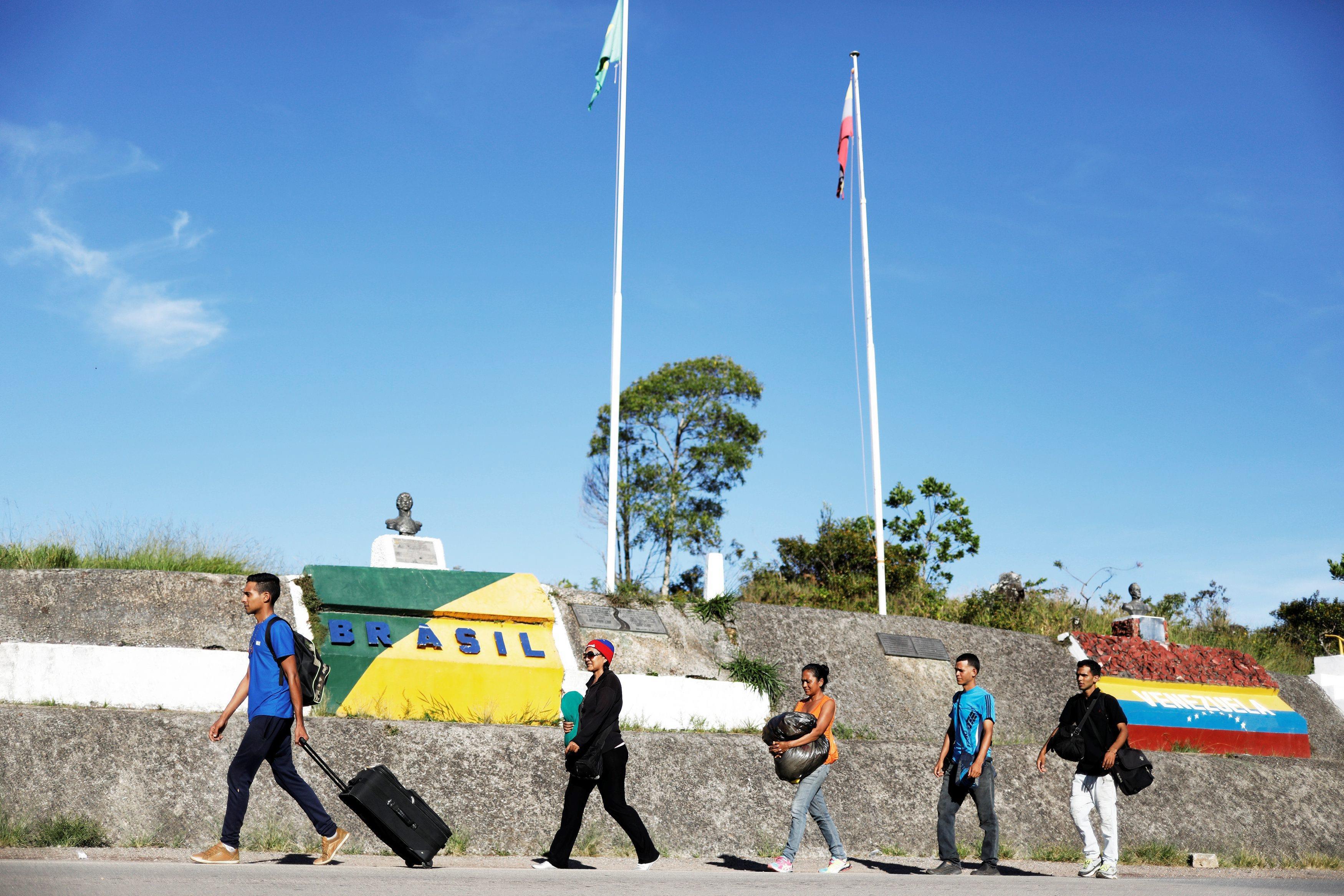 The Wider Image: Venezuelan migrants pose humanitarian problem in Brazil