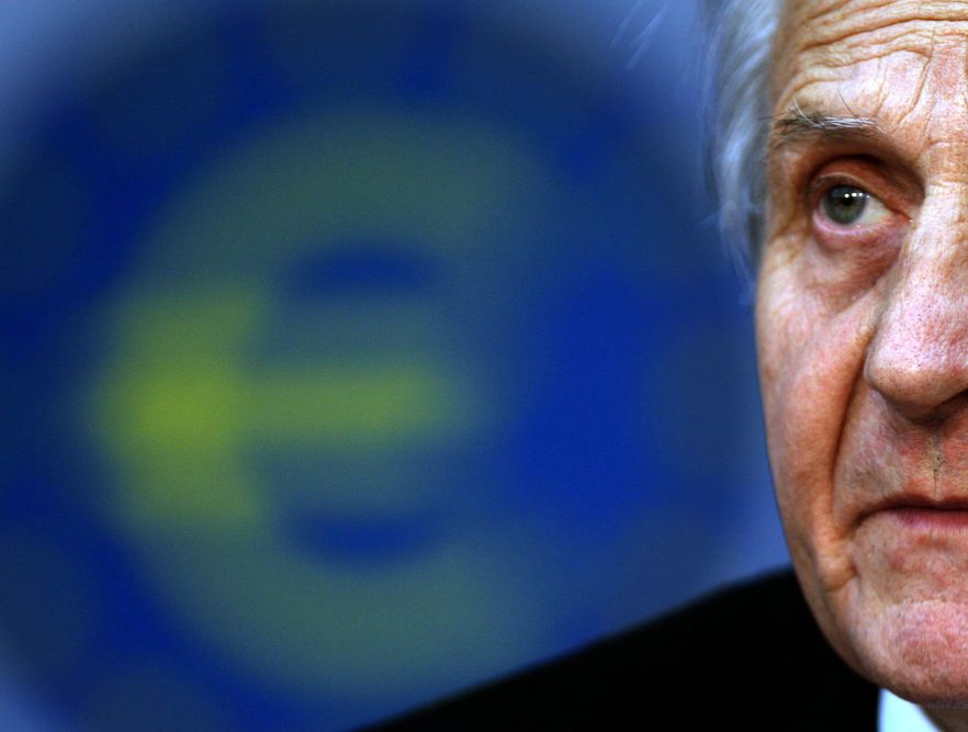 Jean-Claude Trichet, szef Europejskiego Banku Centralnego, jednej z najważniejszych europejskich instucji, zaangażowanych w walkę z kryzysem, sierpień 2011