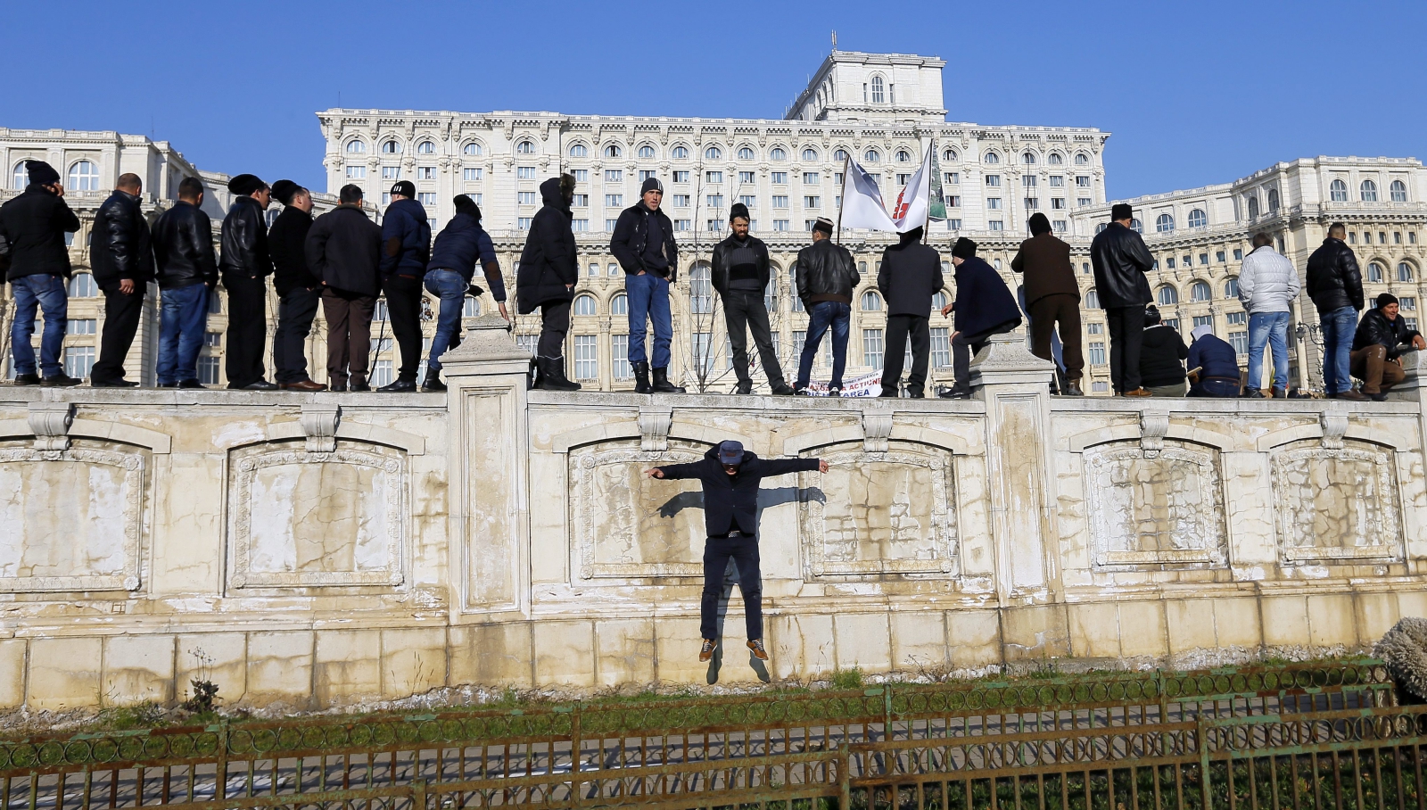 Rumuńscy pasterze protestują