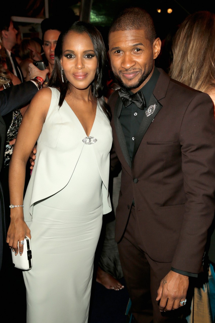 Kerry Washington i Usher / Getty Images