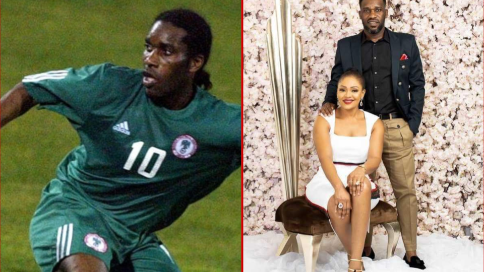 Jay-Jay Okocha shines in legends match to honour Ronaldinho 