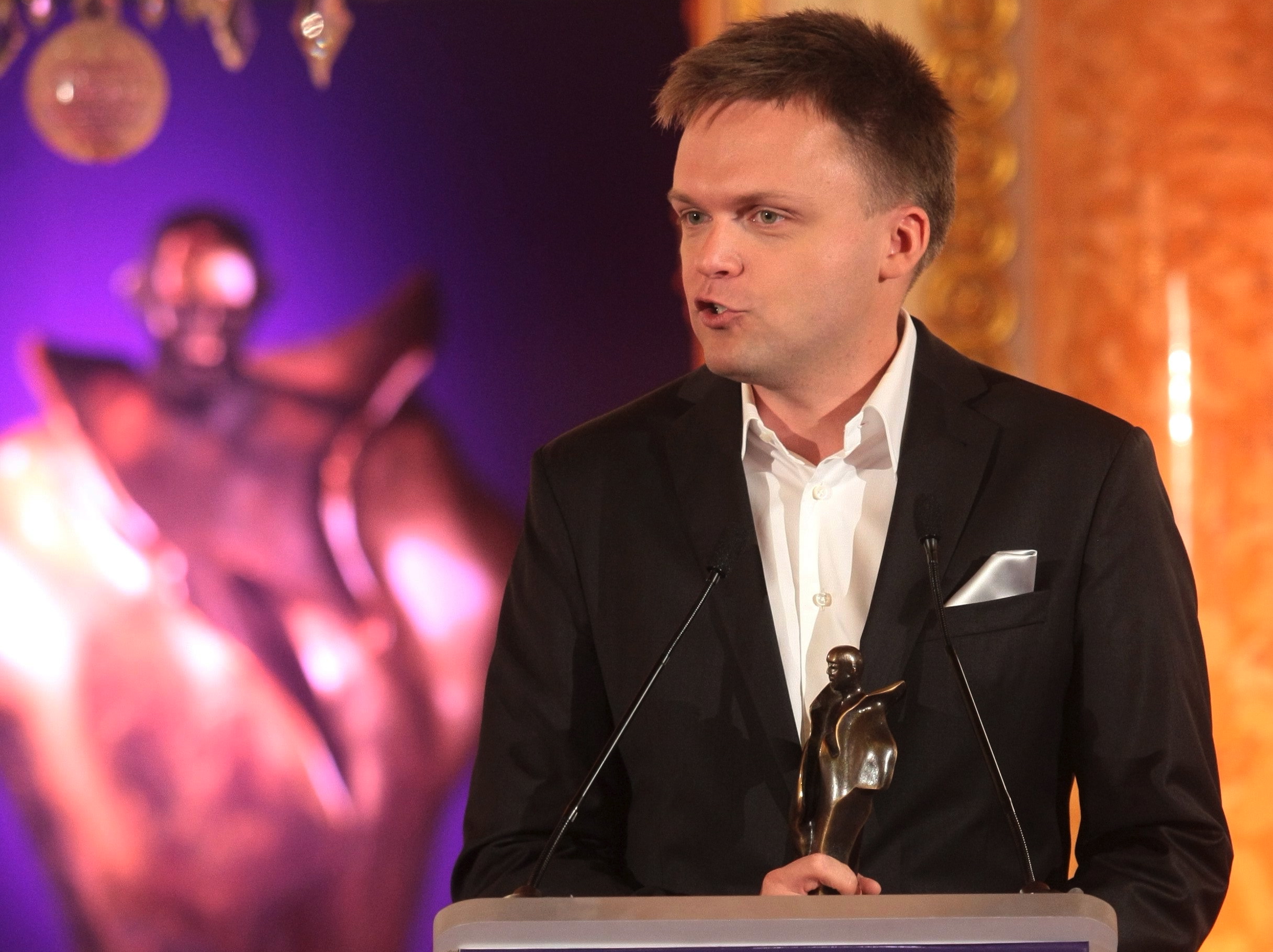 Szymon Hołownia otrzymał Wiktora Publiczności
