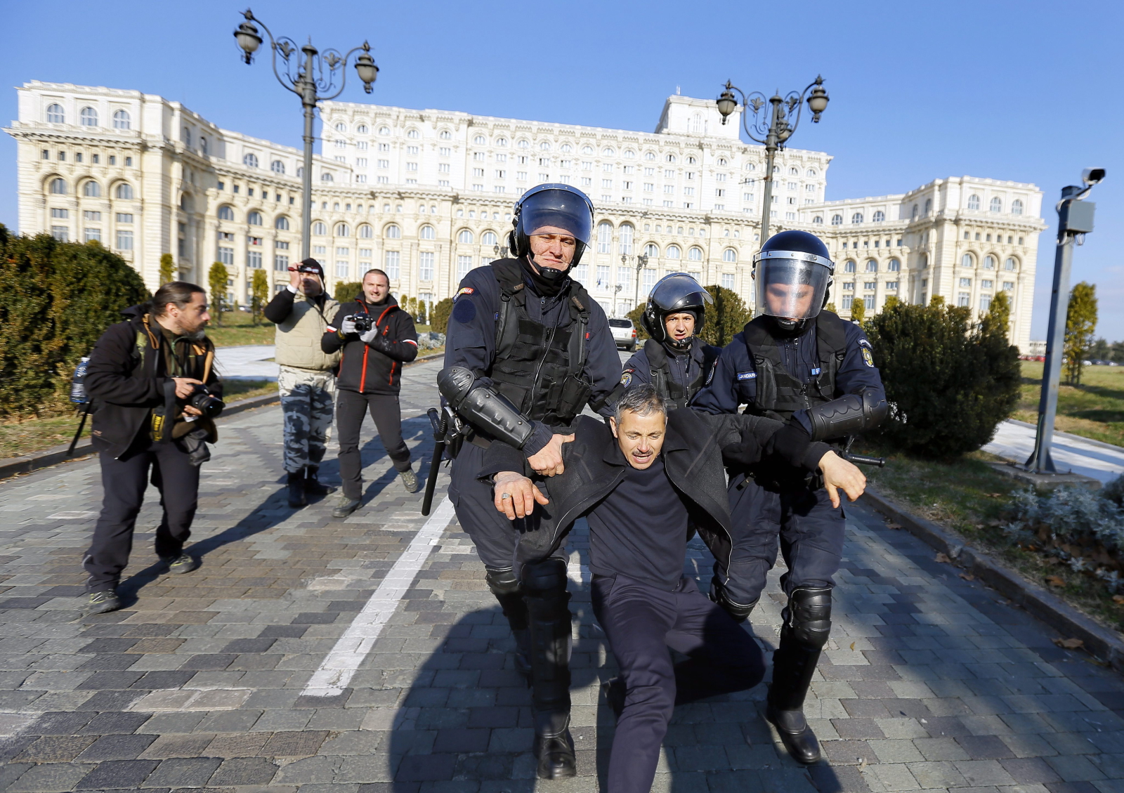 Rumuńscy pasterze protestują