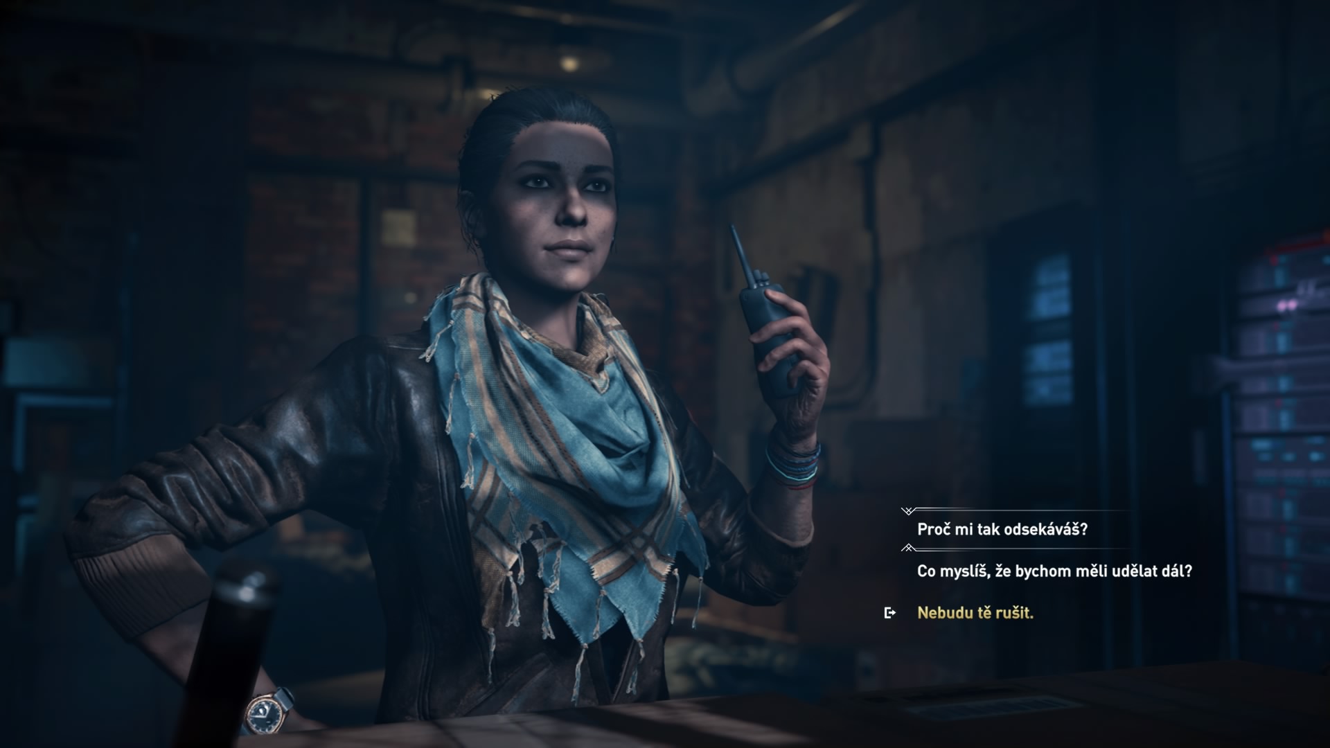 V príbehovej linke v prítomnosti sa na scénu vracia povedomá tvár z Assassin’s Creed Origins.