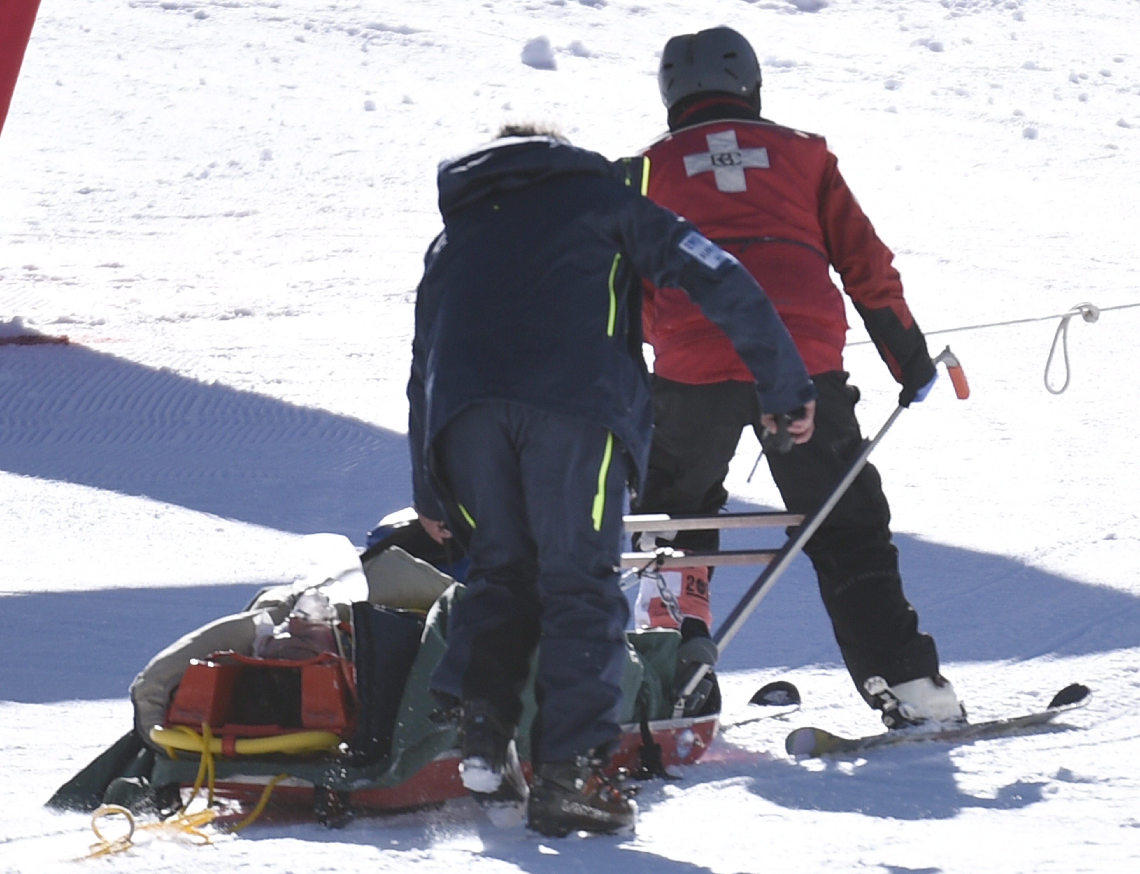 Koszmarny upadek na alpejskich MŚ w Beaver Creek. Ondrej Bank opuścił trasę na noszach