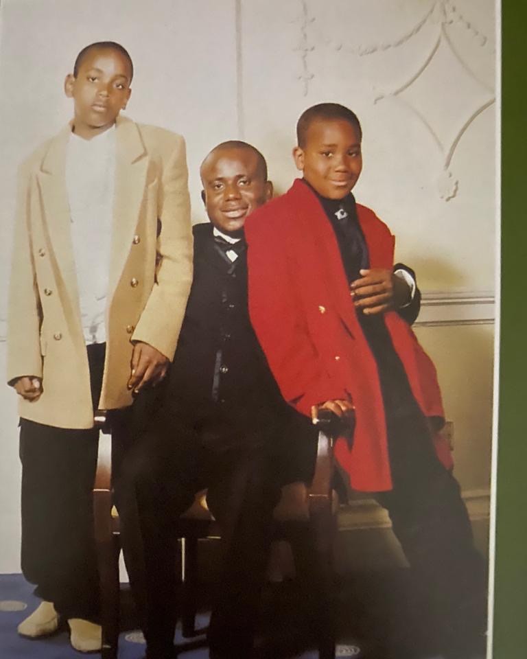 Terry Waya has two sons-one of them, Kidd who was a Big Brother Naija housemate  (Instagram/Terry Waya)