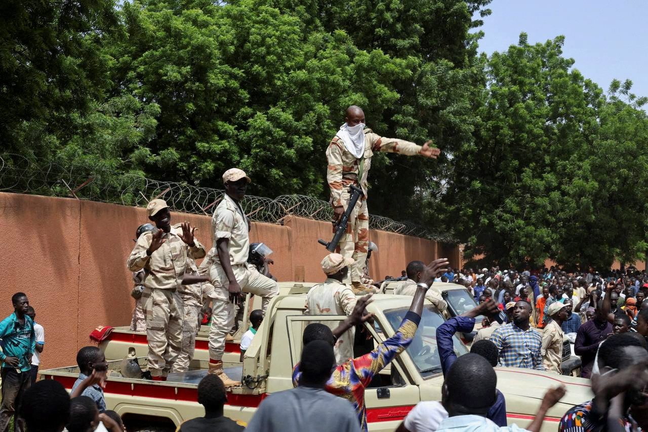 Zamach stanu w Nigrze /  REUTERS / Souleymane Ag Anara