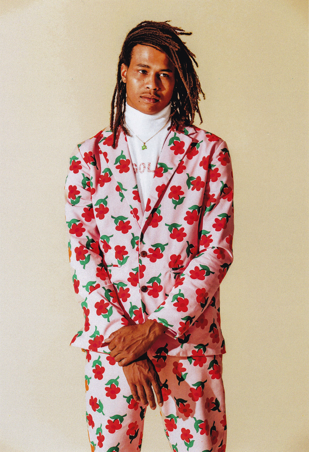 【完売品】GOLF WANG フラワーベスト S 花柄 Vネック Tyler着用 s-l400.jpg