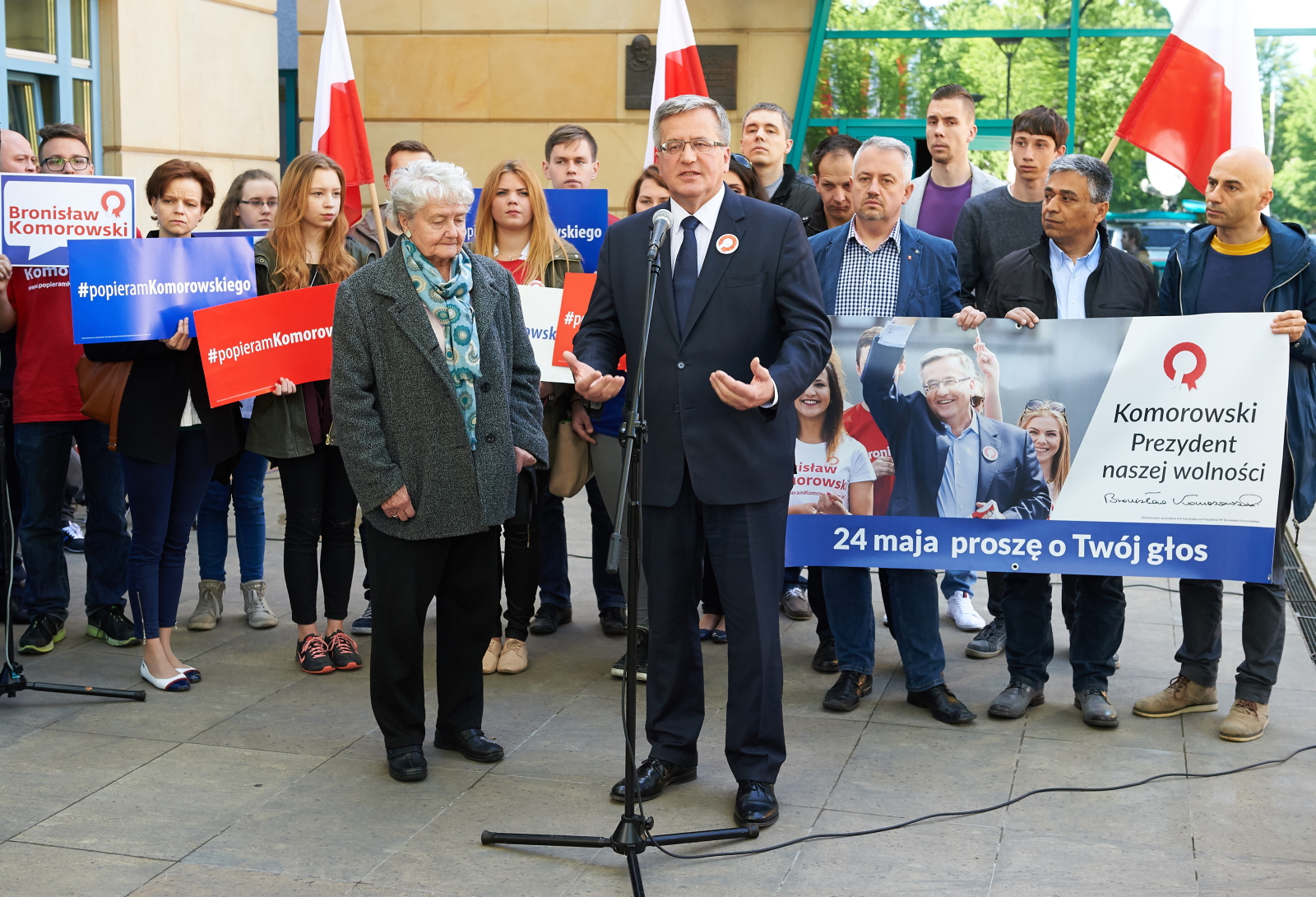 Bronisław Komorowski mówił też, że po wyborach trzeba