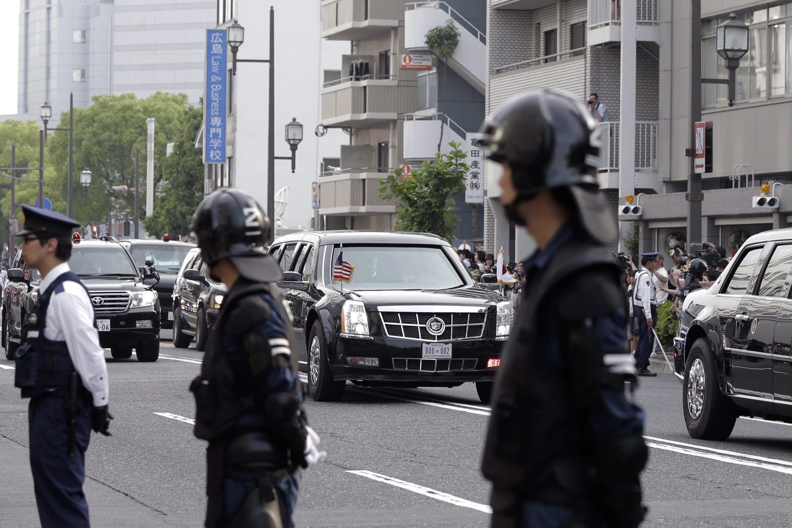 Prezydent Barack Obama w Hiroshimie