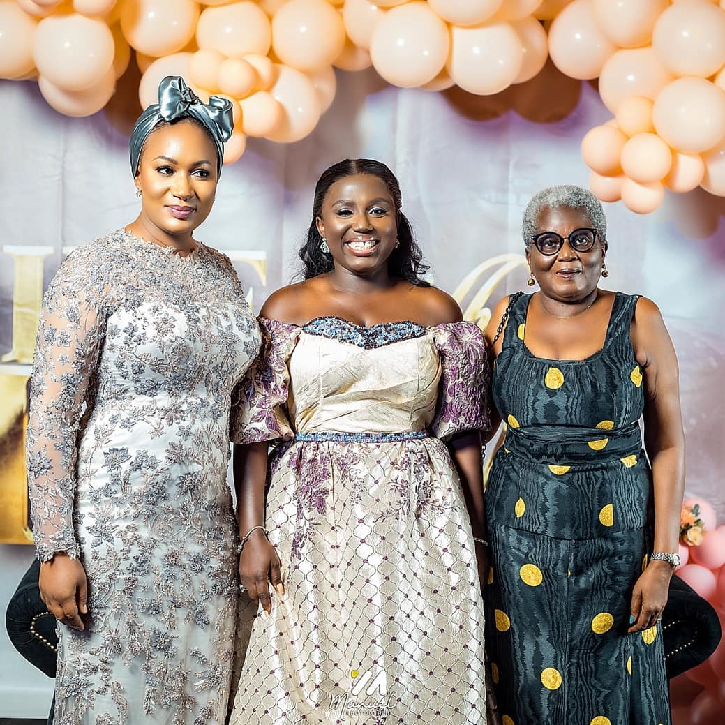 Samira Bawumia steals spotlight at Diana Hamilton\'s birthday dinner [Photos]