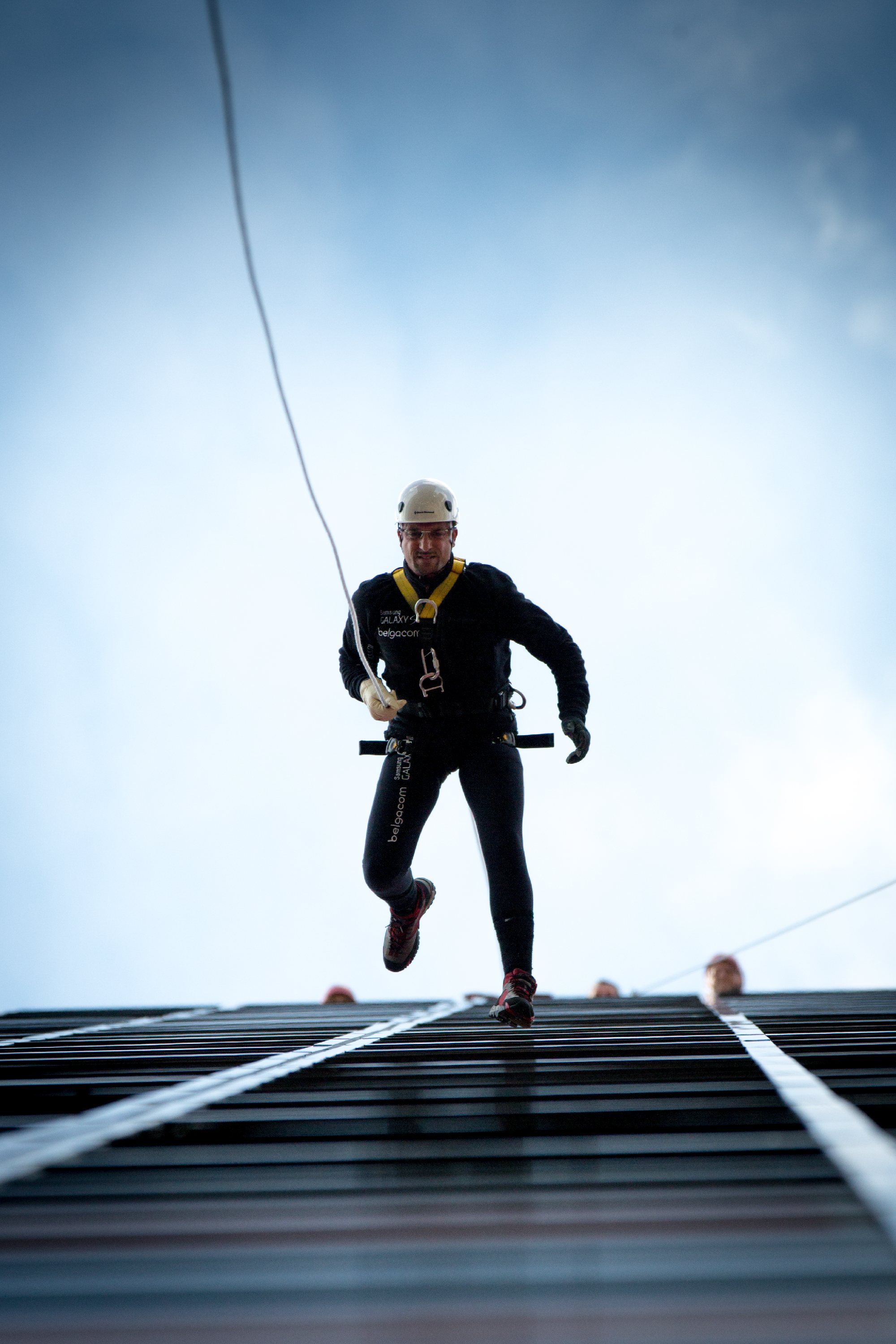 Pasjonat sportów ekstremalnych, rekordzista Vertical Run