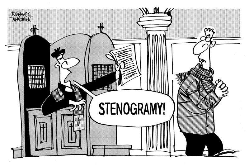 Stenogramy