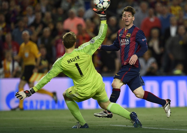 Lionel Messi will score & # x142; in the match against Bayern two goals