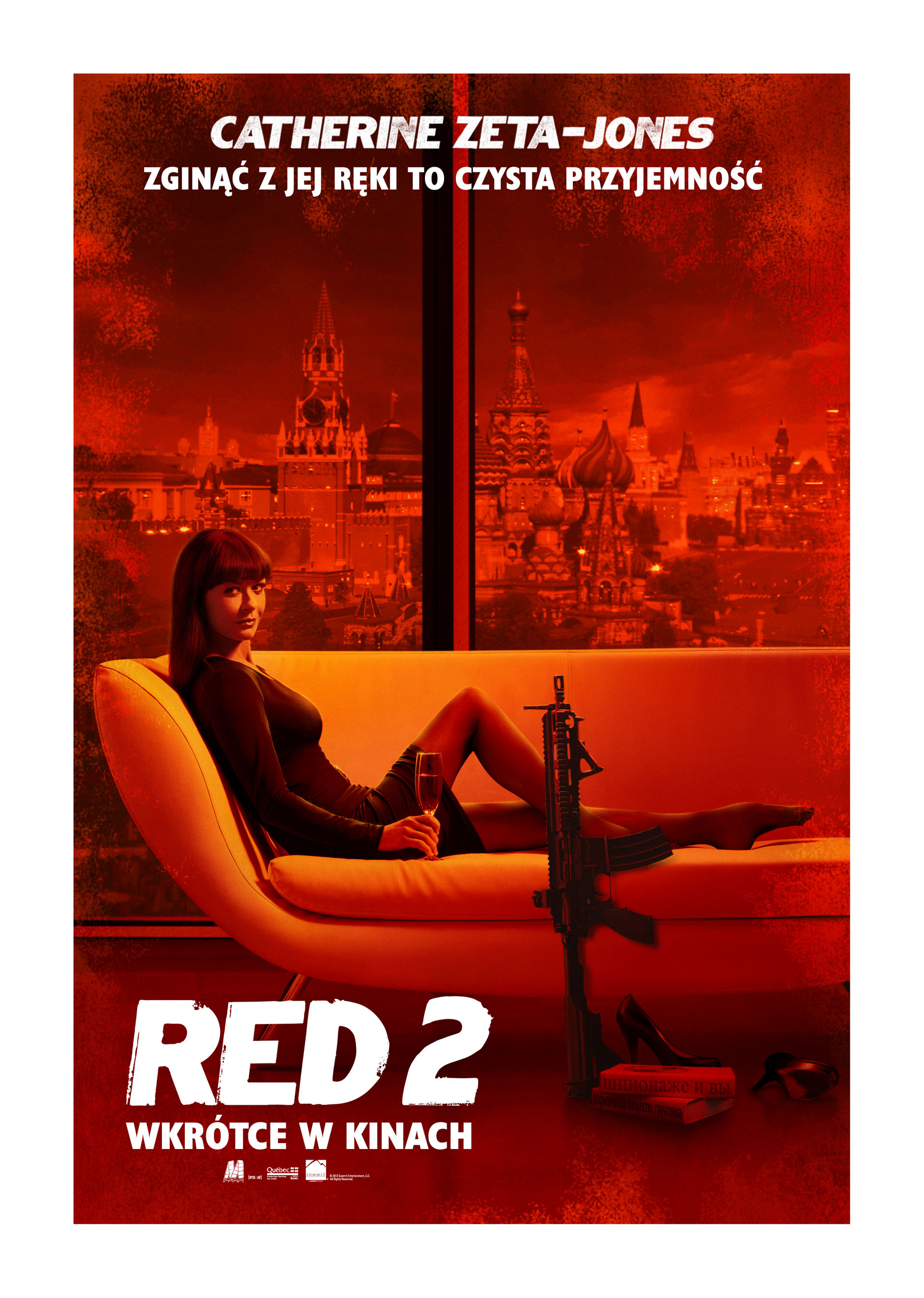 Catherine Zeta-Jones na plakacie filmu