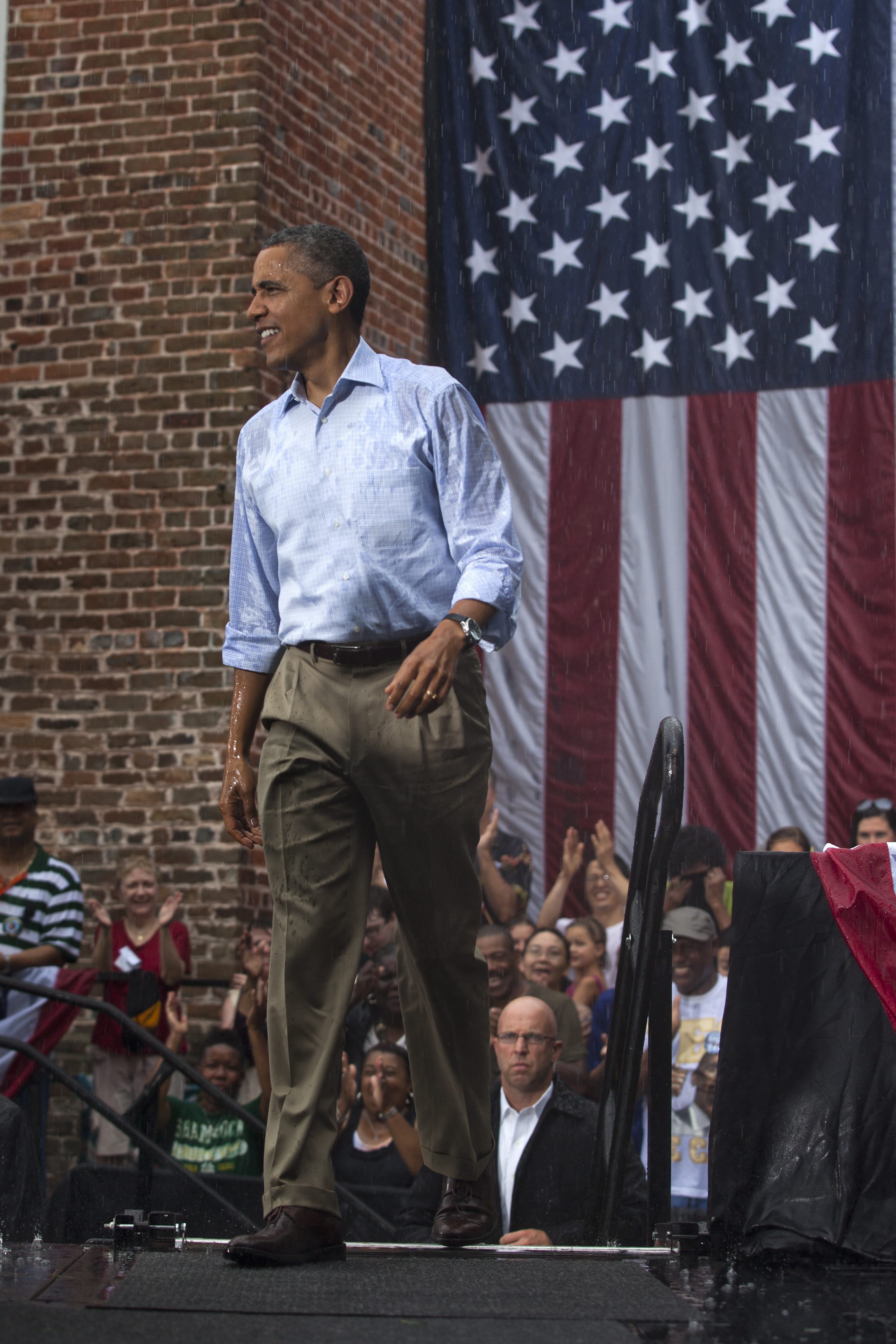 Wystąpienie Baracka Obamy w Glen Allen w Virginii