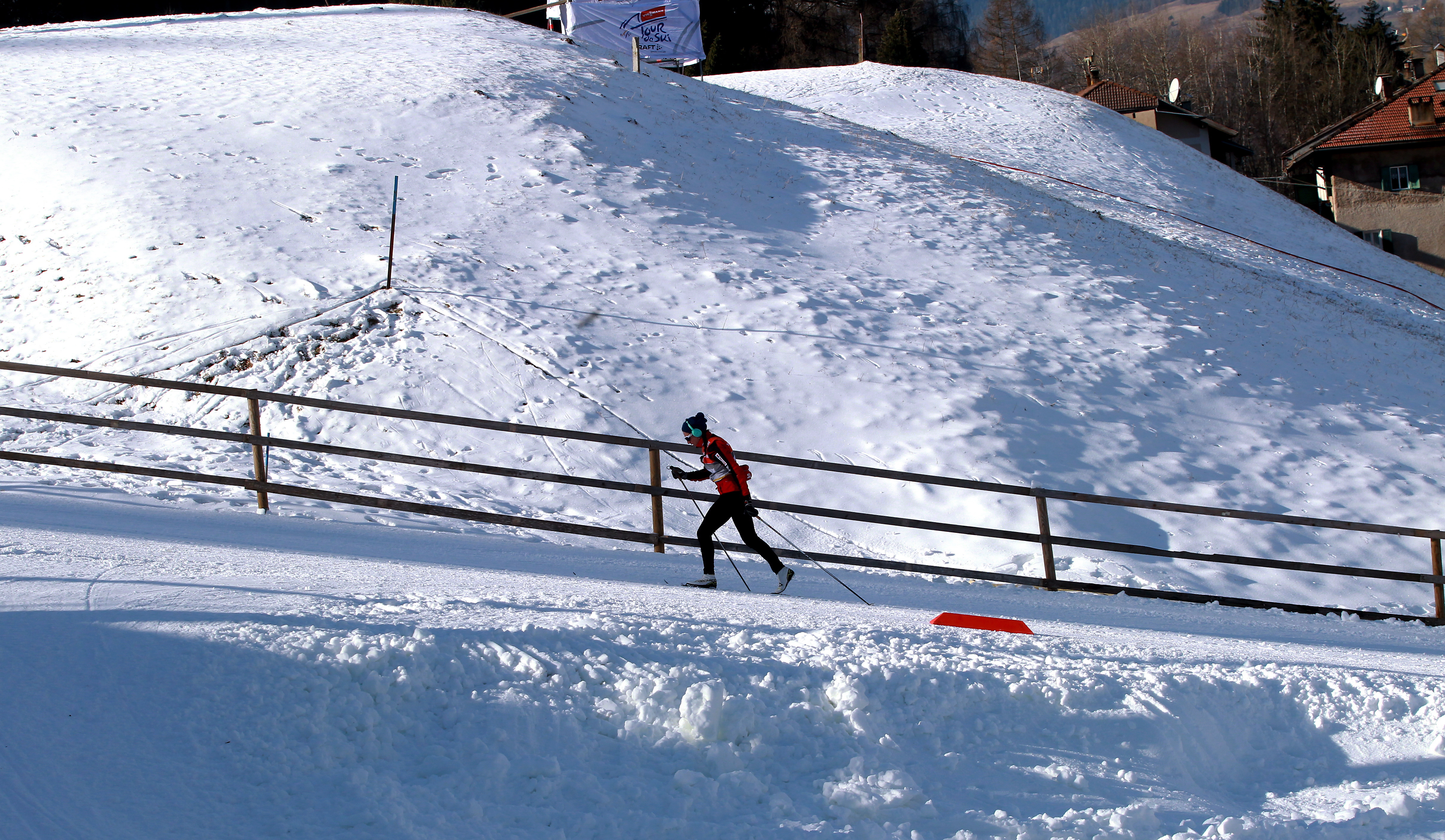 Justyna Kowalczyk podczas treningu we włoskim Val di Fiemme