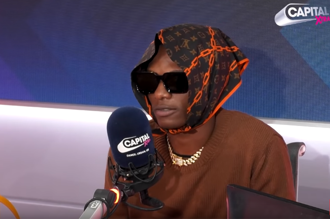 Wizkid on Capital Xtra. (YouTube/Capital Xtra)