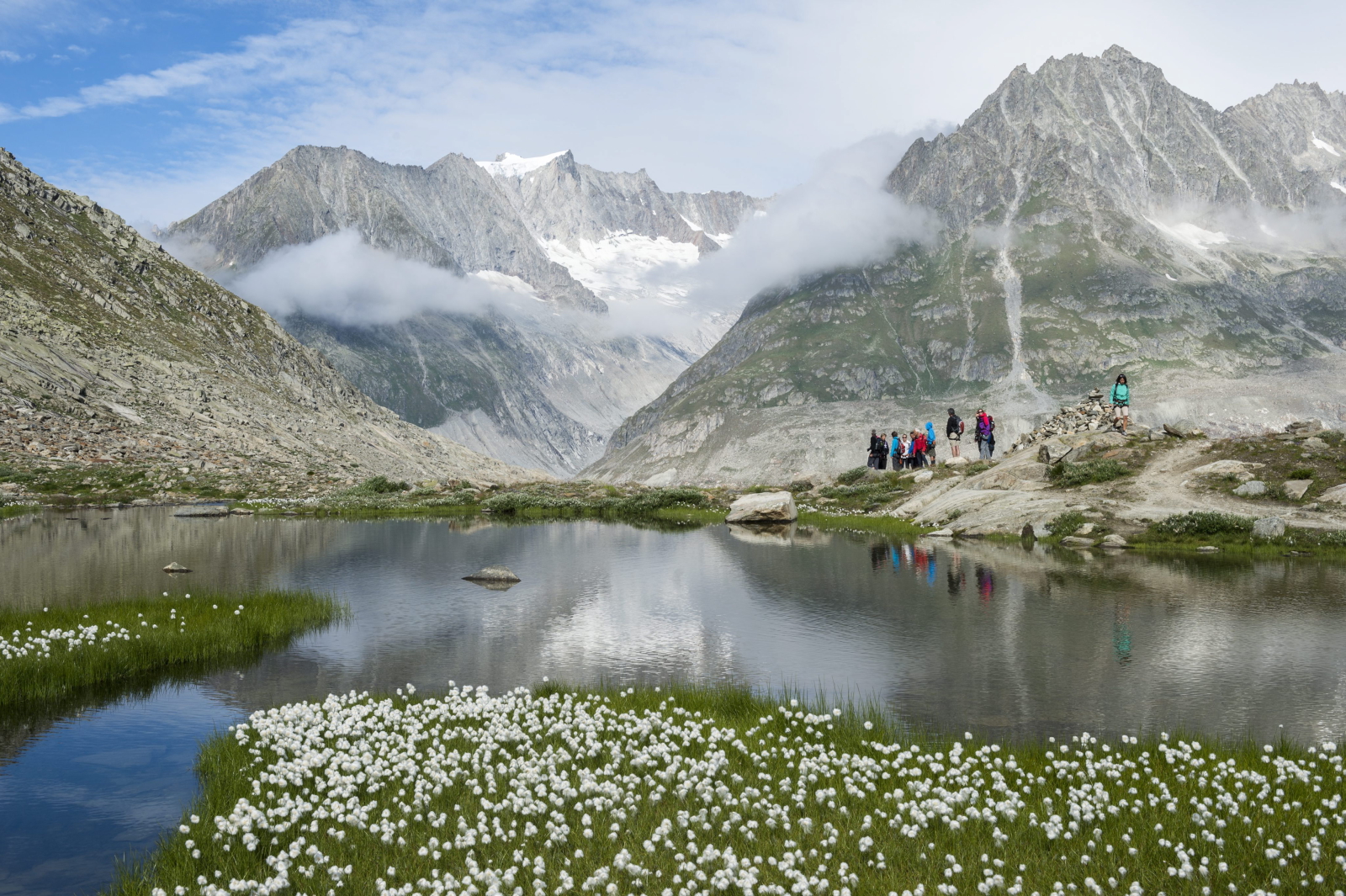 Aletsch, najdłuższy lodowiec w Europie