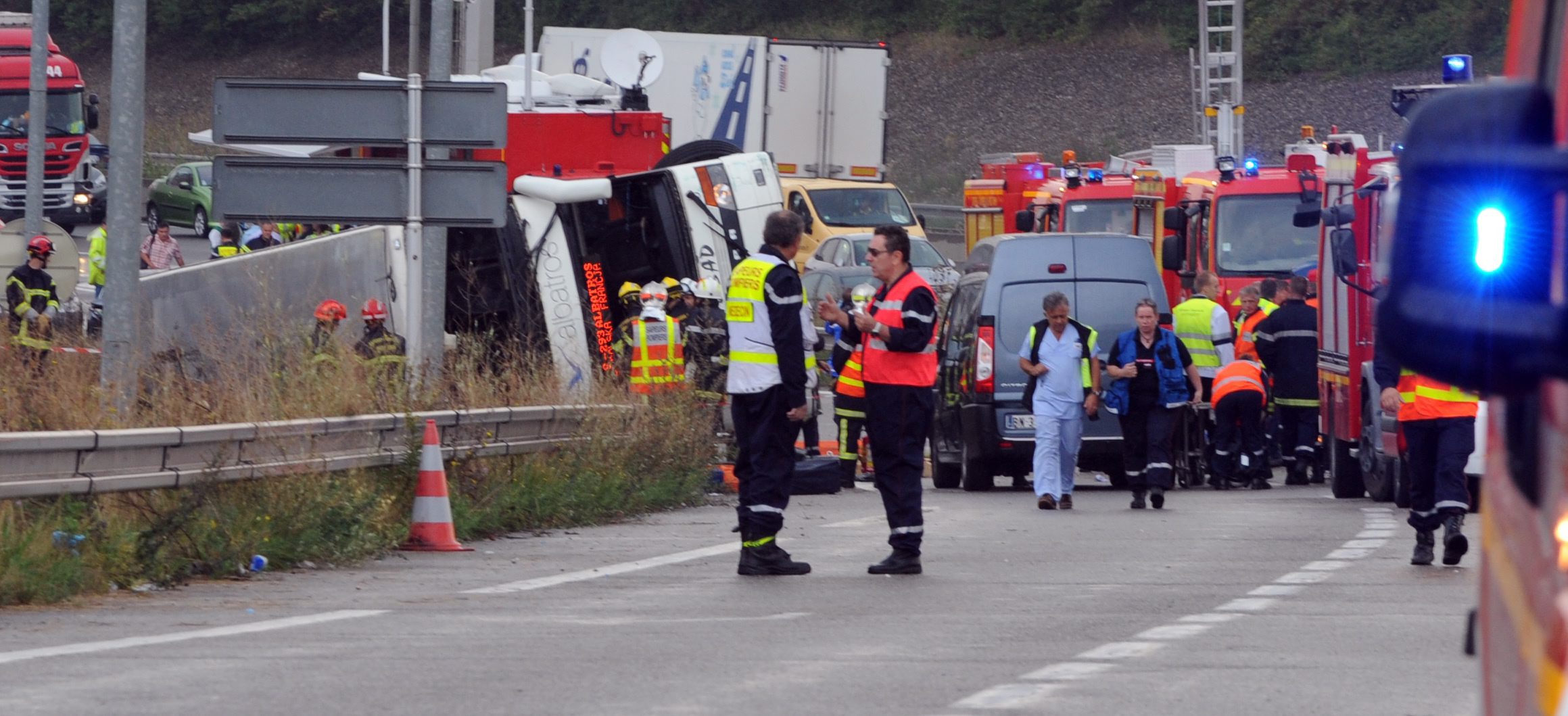 Zablokowana autostrada
