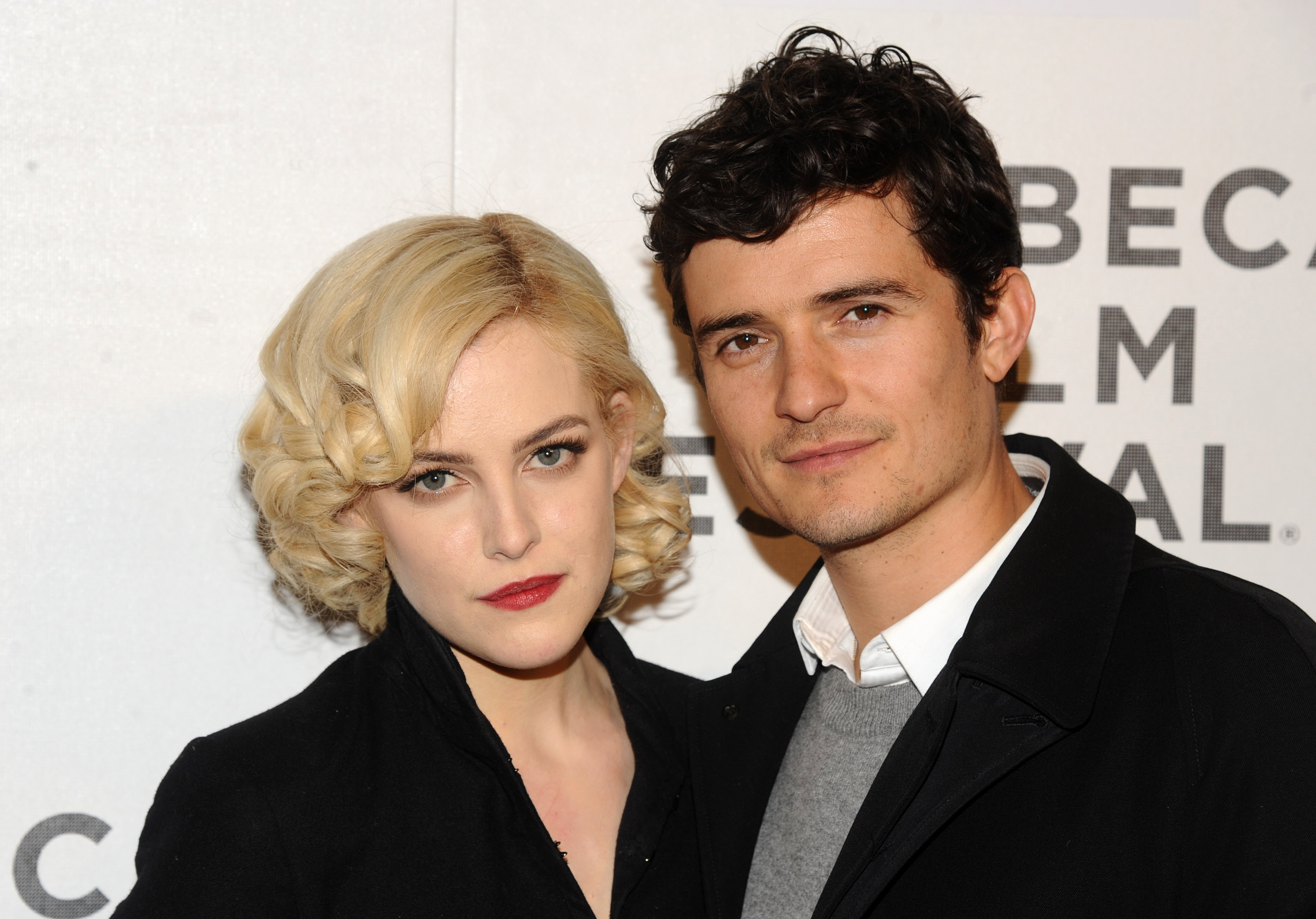 Riley Keough i Orlando Bloom na premierze filmu