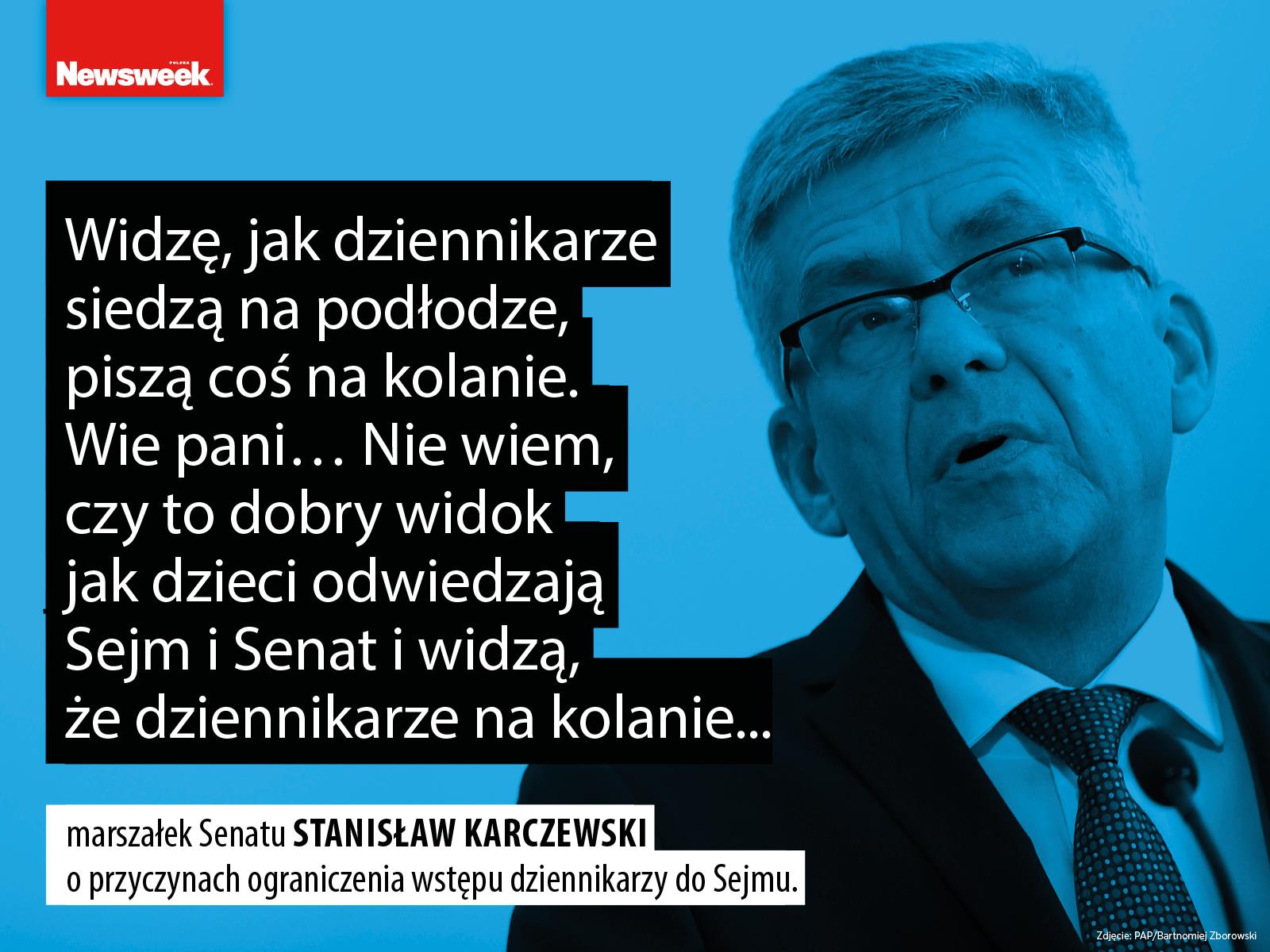 Stanisław Karczewski polityka PiS Prawo i Sprawiedliwość