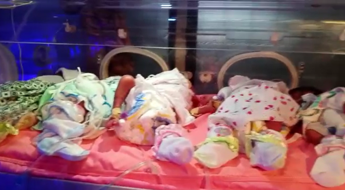 Ghanaian mother of 5 gives birth to quintuplets in Somanya