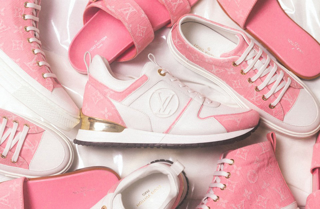 A Louis Vuitton pink sneakerkollekciója MINDEN - Glamour