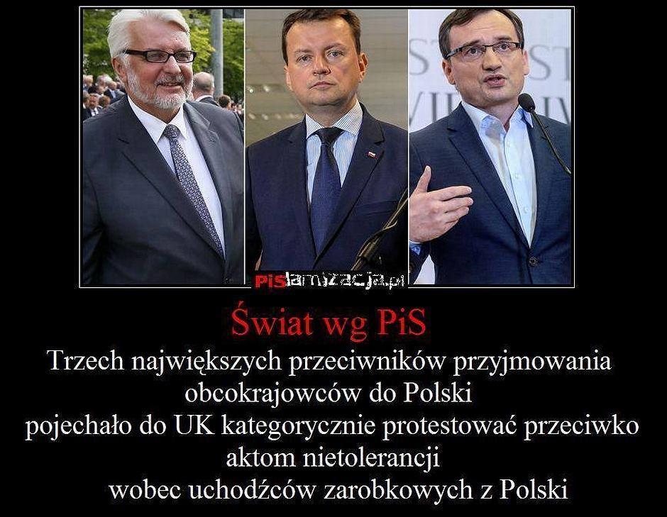 Błaszczak, Waszczykowski, Londyn, MEMY