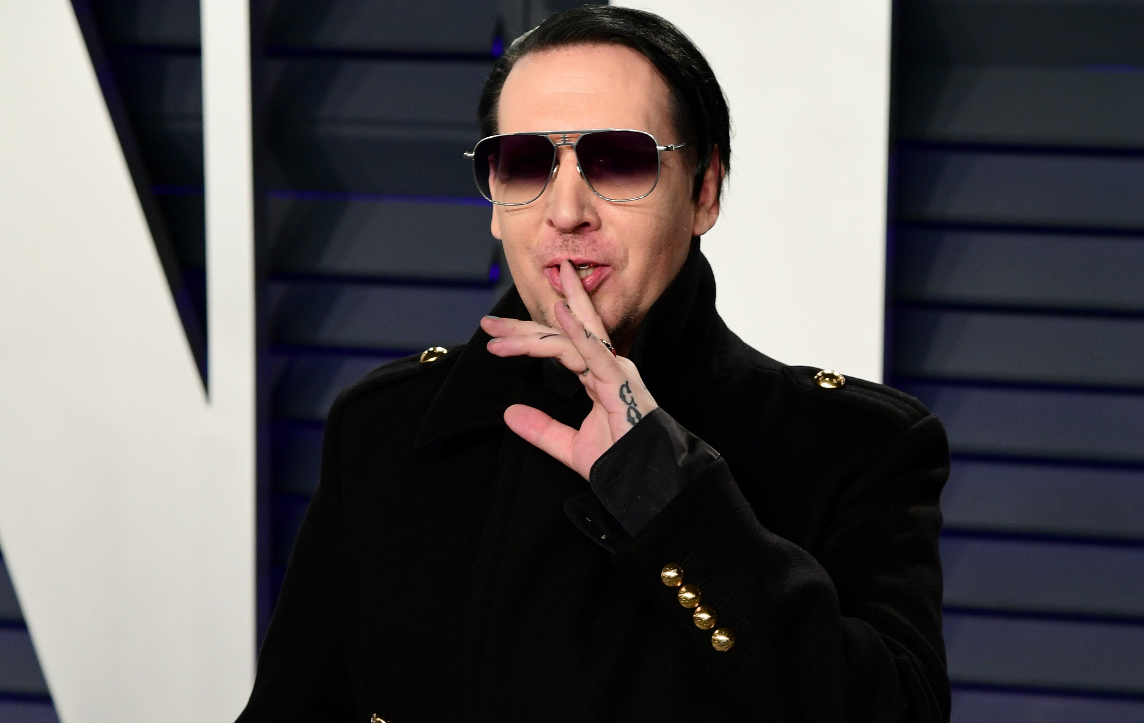 Marilyn Manson elment a bántalmazásáról szóló film premierjére - Blikk