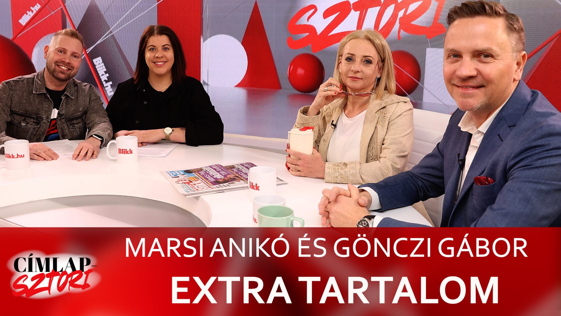Marsi Anikó: &quot;Szoktam mondani Gábornak, szóljon ha már úgy látja, lepattanok a képernyőről&quot; - Címlapsztori Extra Marsi Anikóval és Gönczi Gáborral