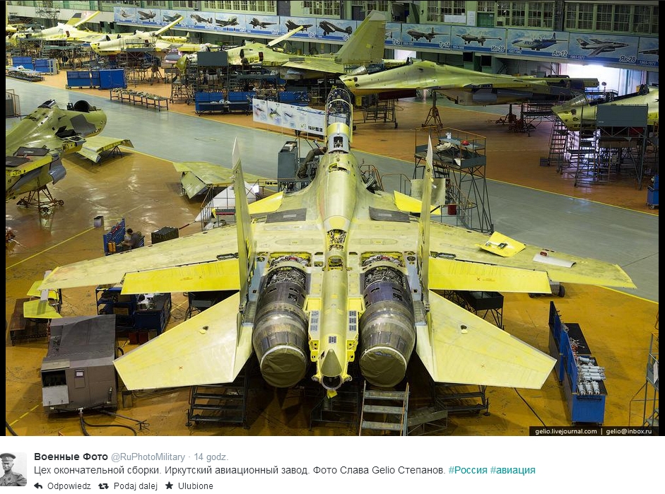Tak powstaje Su-30. Zdjęcia z linii montażowej