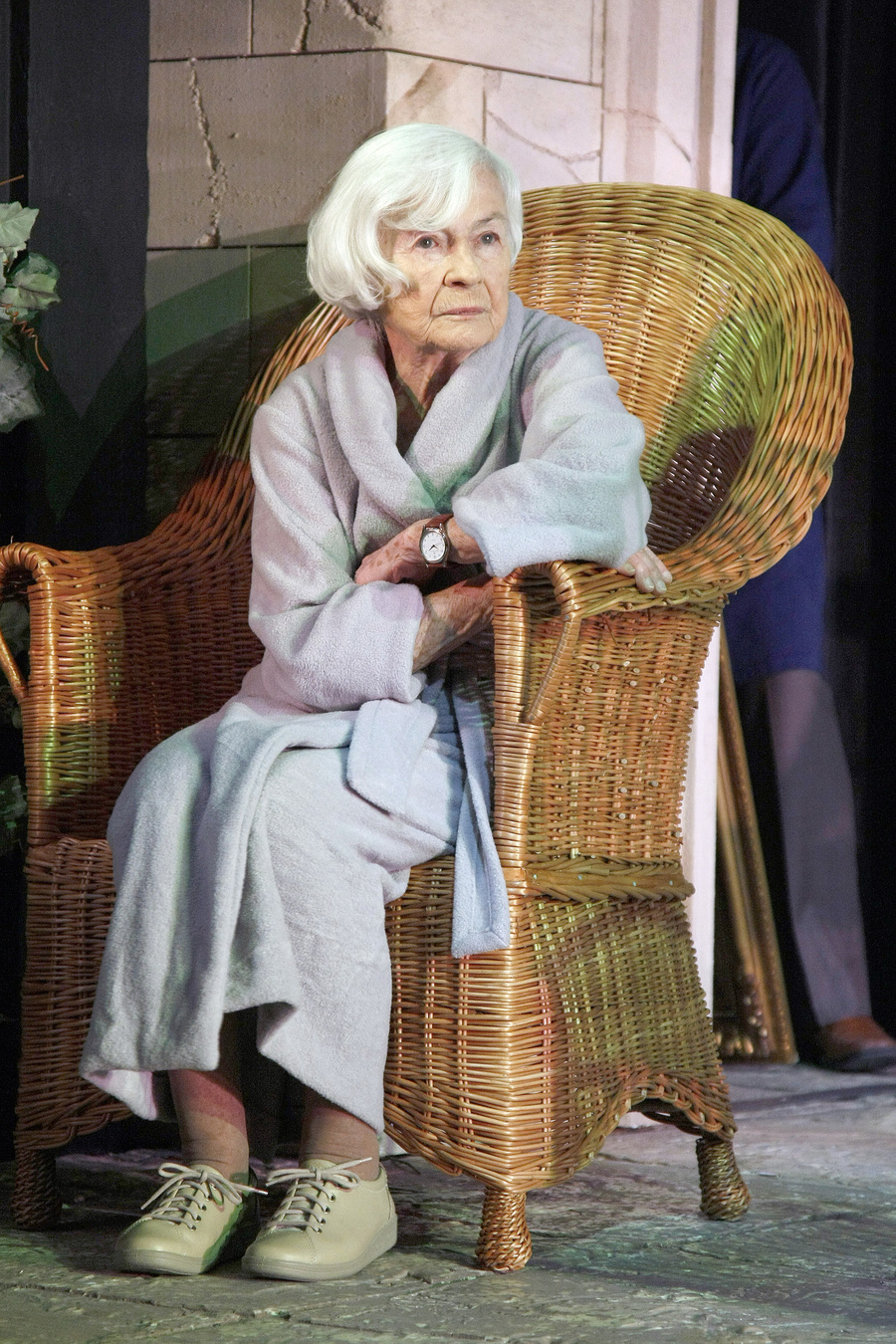 Danuta Szaflarska podczas jubileuszu 80-lecia Teatru Ateneum – listopad 2008